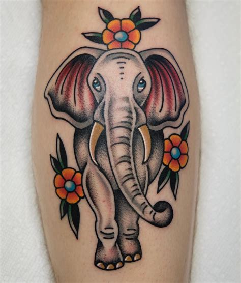 cool elephant tattoos|traditional elephant tattoos.